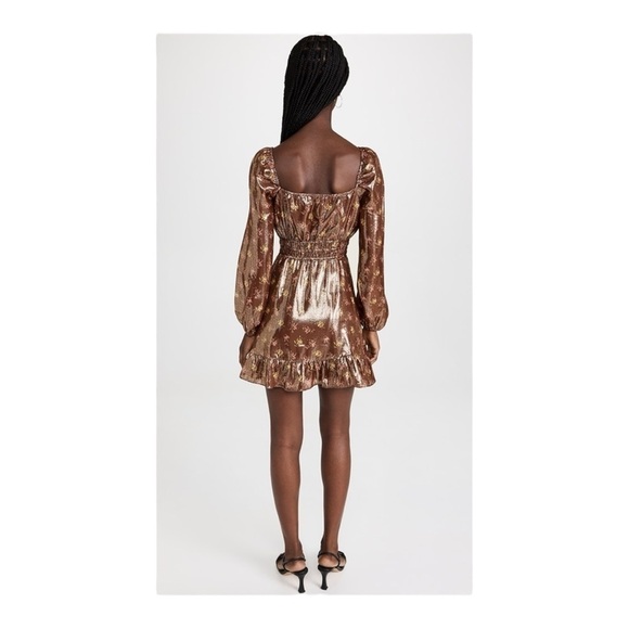 Paige Noah Metallic Dress NWT - Picture 7 of 9